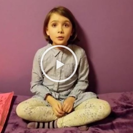 Kid interviewed in video